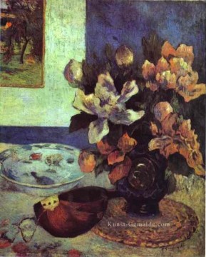  Blume Malerei - Stillleben mit Mandoline Beitrag Impressionismus Blume Paul Gauguin